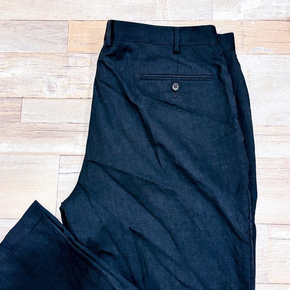 MICHAEL KORS Charcoal Wool Dress Pants Men’s Classic Fit Trousers | Size 41 * - Picture 2 of 7